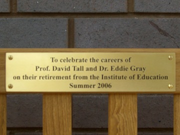 The plaque