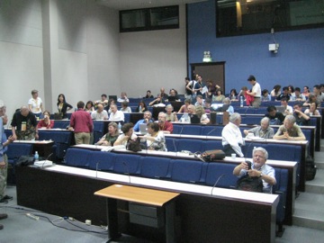 The audience at a plenary