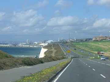 On the road from Rottingdean to Brighton