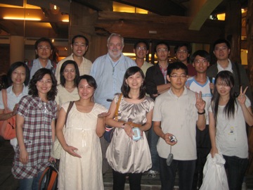David's academic family in Taiwan